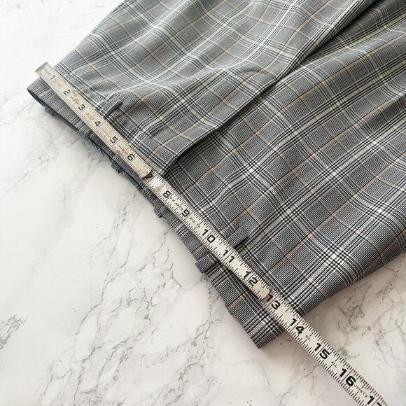 COPY - Givenchy Plaid Culotte Wide Leg Trousers Wool Blend Pants Women's EU Siz… - Picture 12 of 16